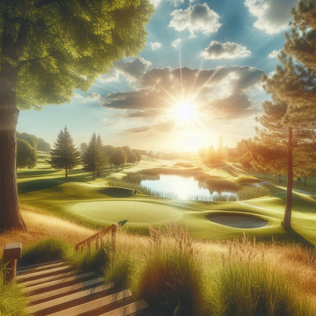 골프장 배경