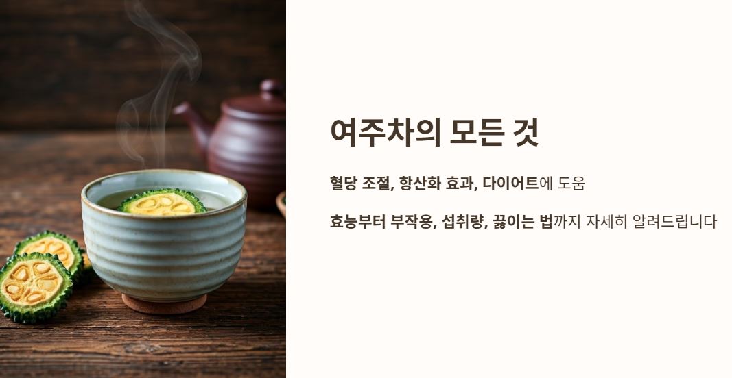 여주차의 모든 것