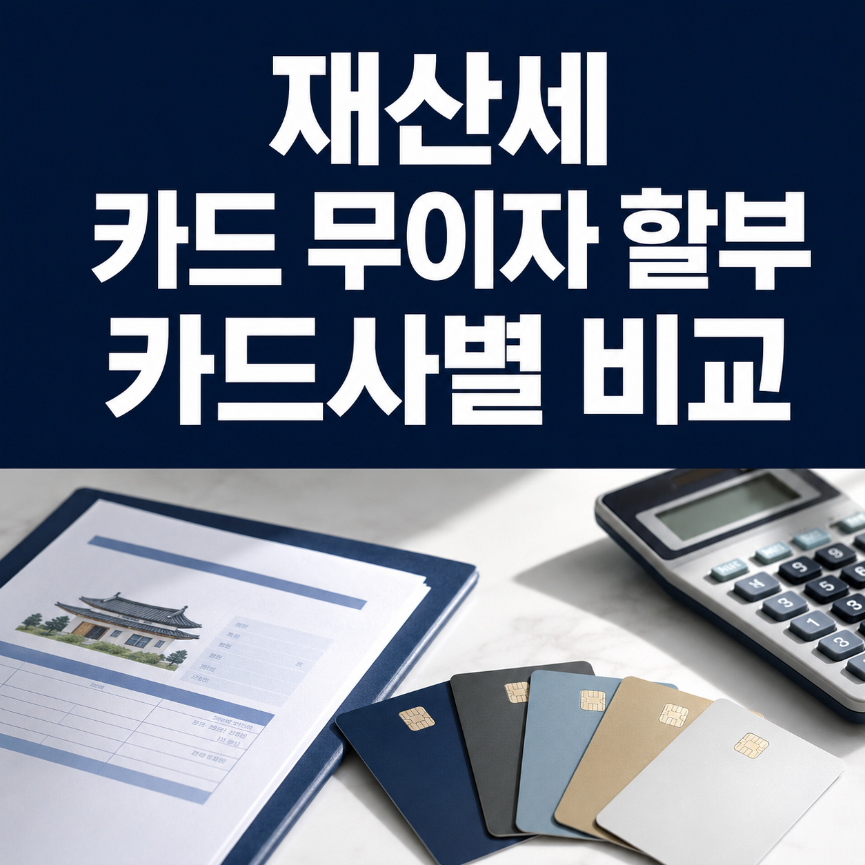 재산세 카드 무이자 할부 카드사별 비교|2026년 7월 혜택 총정리