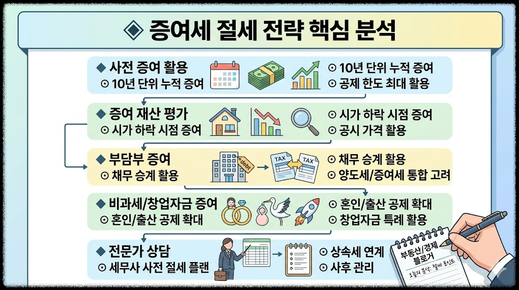 증여세 절세 전략 알아보기
