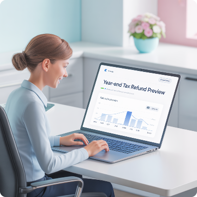 연말정산 미리보기 이미지