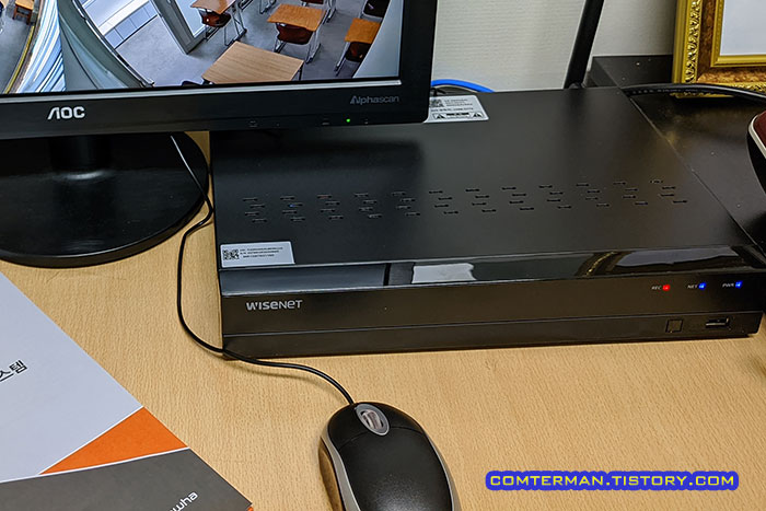 SNK-B73047BW DVR 전면 단자