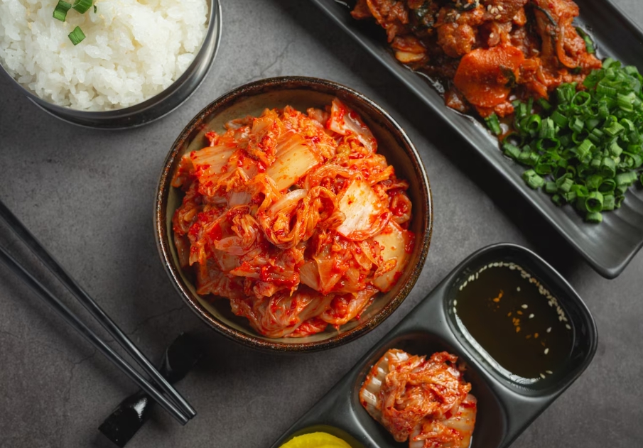 유산균 많은 음식. 단연코 김치!