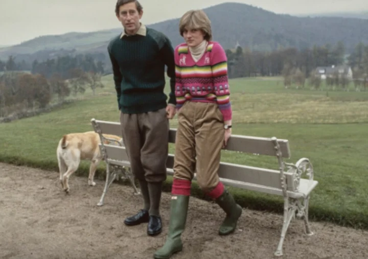 다이에나비와 헌트웰링턴부츠