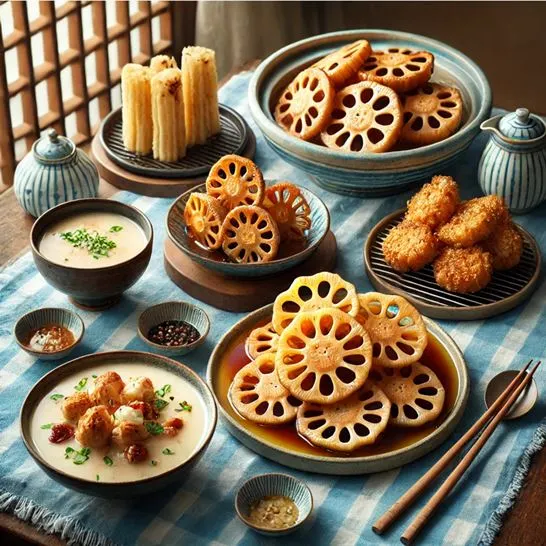 연근 요리 사진