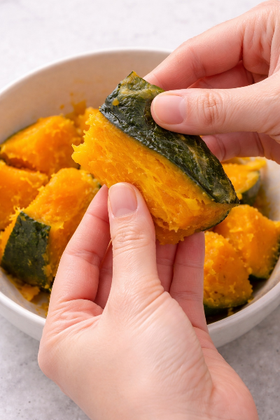 이유식 단호박 쉽게 찌는 법