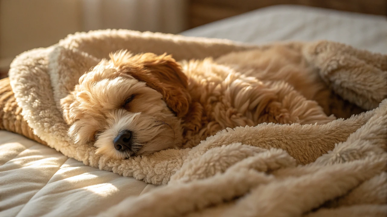 강아지잠꼬대하는이유