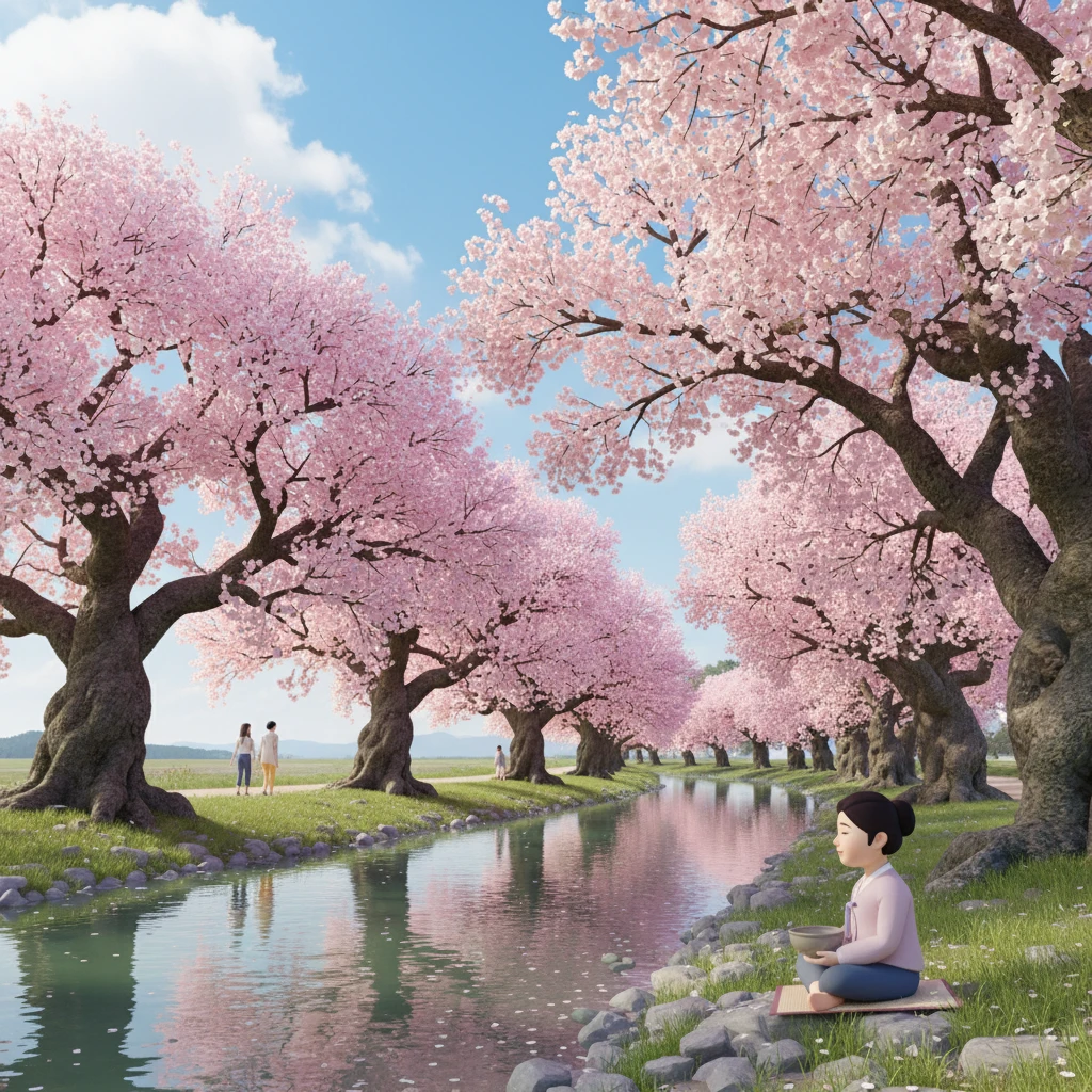 전남 담양 벚꽃 명소와 반려견 동반 ..