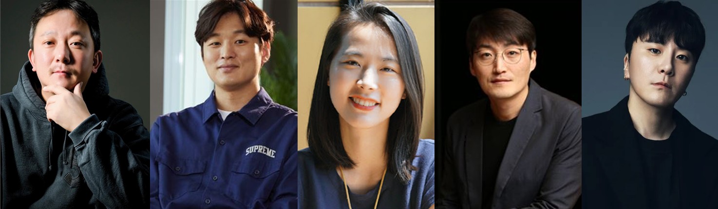 장재현, 윤성현, 김보가, 이수진, 변성현 감독 사진