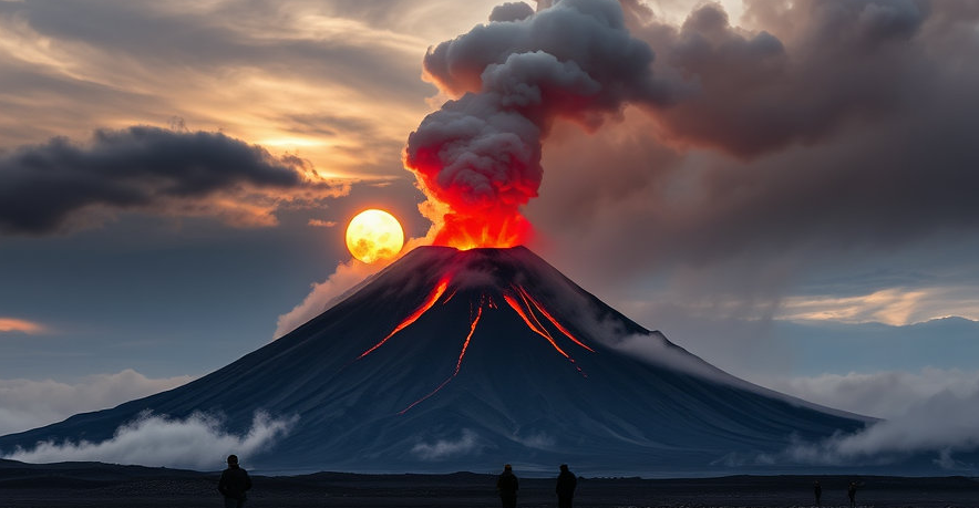 활화산의 위험성