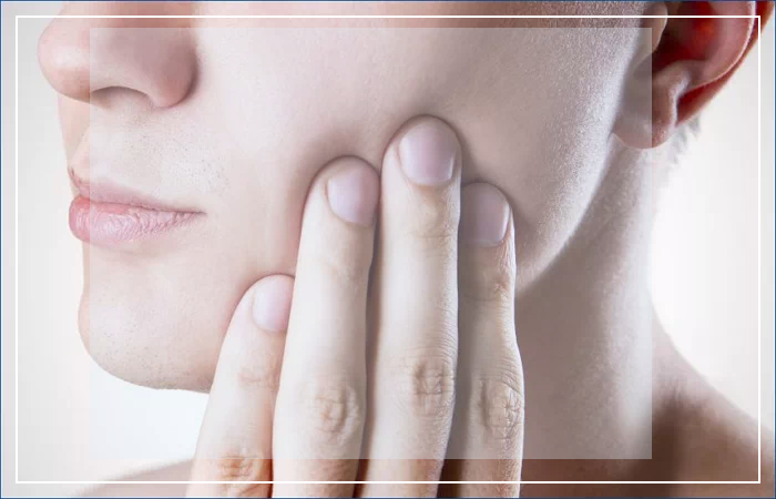 광대뼈 누를때 통증