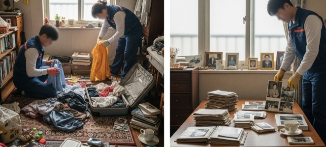 고창 고독사청소중