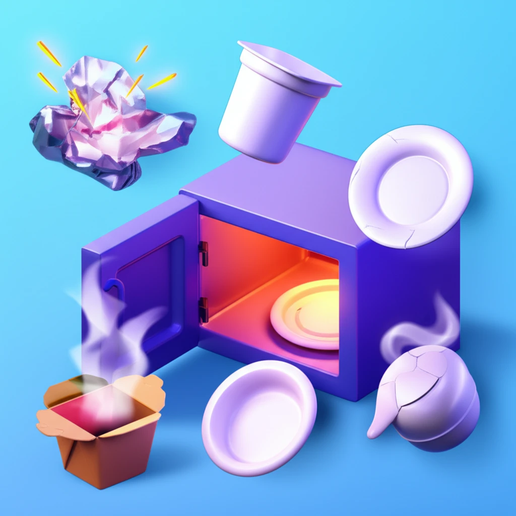 전자레인지 안전 조리: 유해성 없는 ..