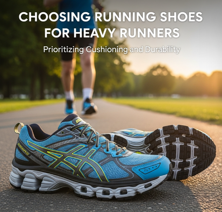 체중이 많이 나가는 러너 러닝화 선택