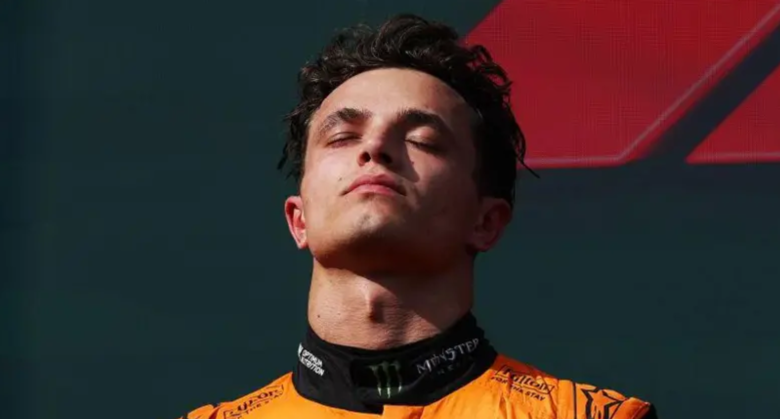 드라이버 챔피언 포인트 1위를 달리고 있는 맥라렌 랜도 노리스