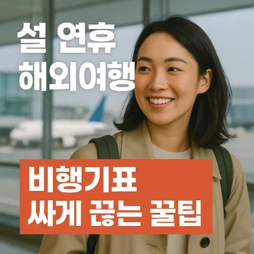 썸네일-설연휴 해외여행 비행기표 싸게 사는법