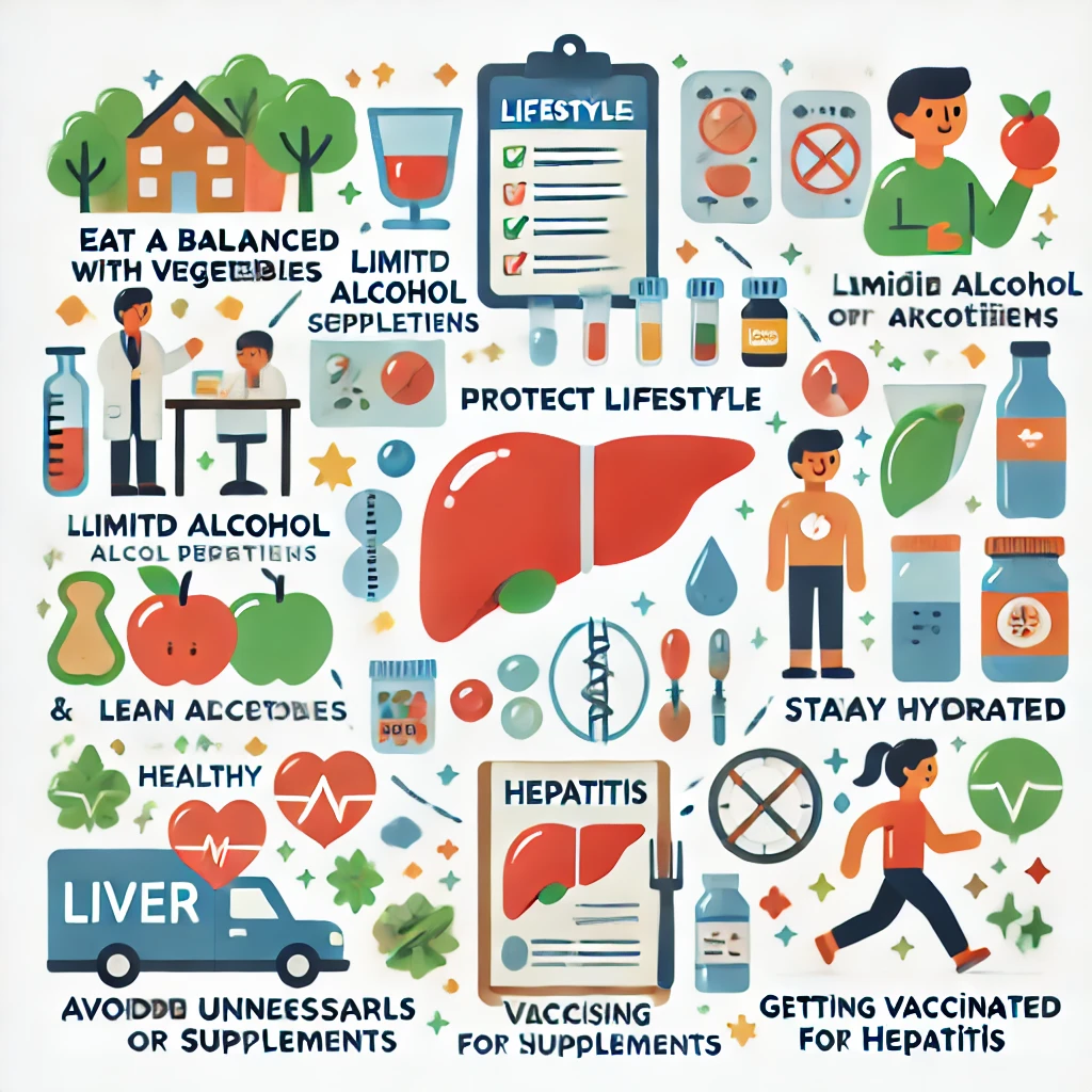 간 건강을 지키는 생활 습관