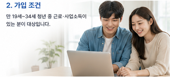 청년내일저축계좌 가입조건 소득기준 신청방법 정리