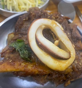 해물간장뼈찜