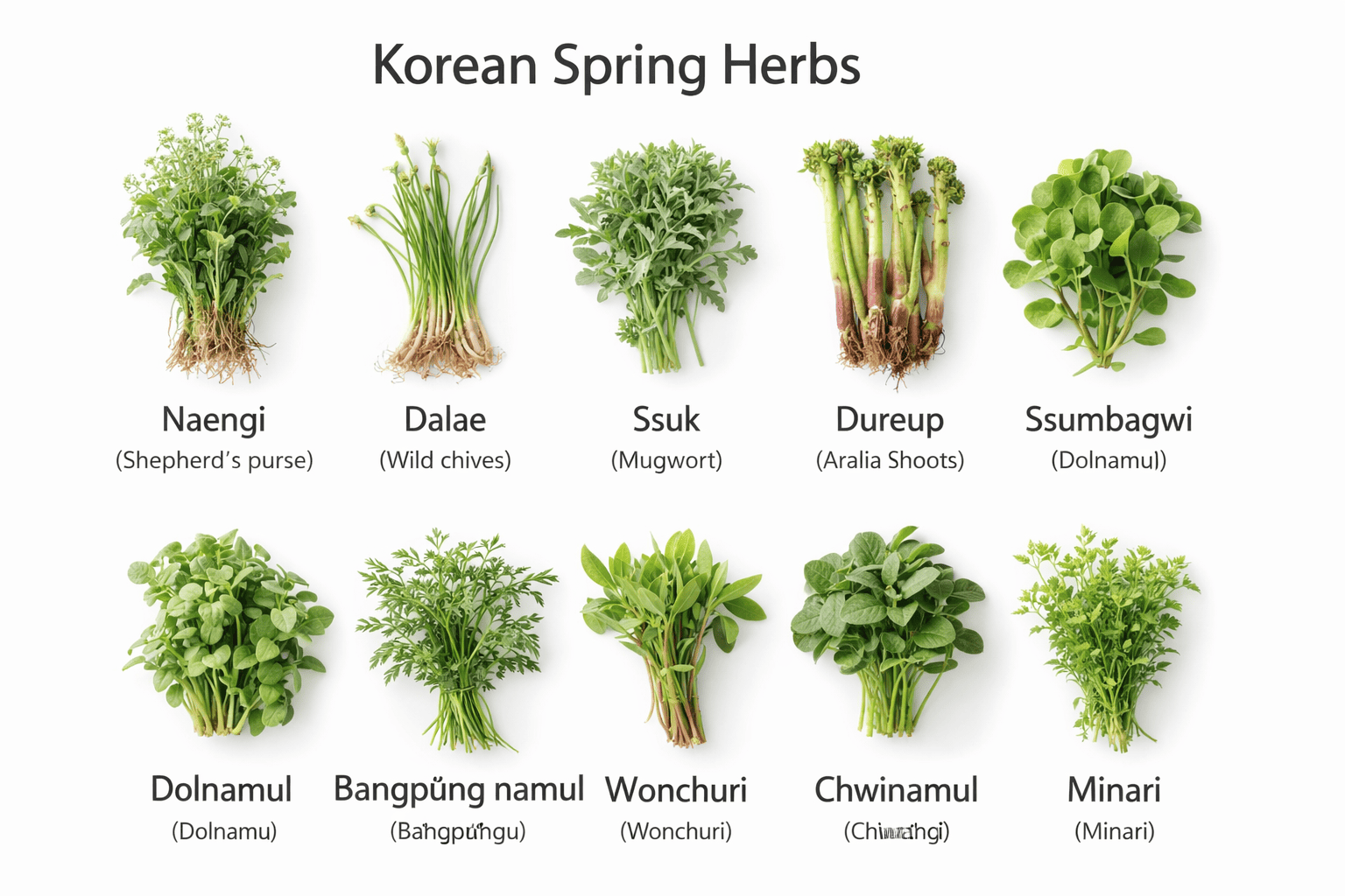 전문가 추천 봄나물 10가지와 핵심 효능