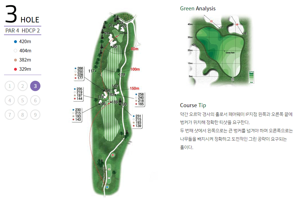 정산 컨트리클럽 달우코스 3