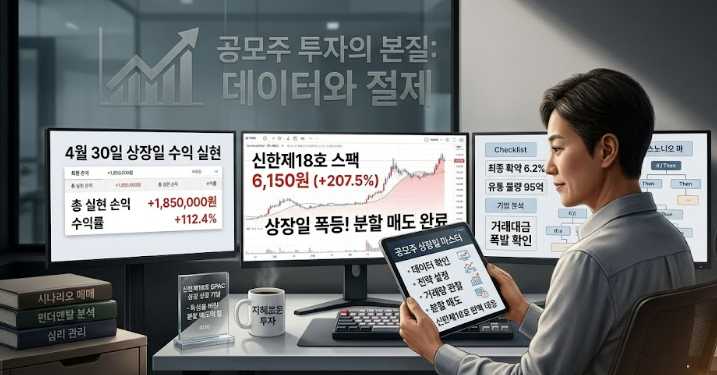 신한 제18호 상장