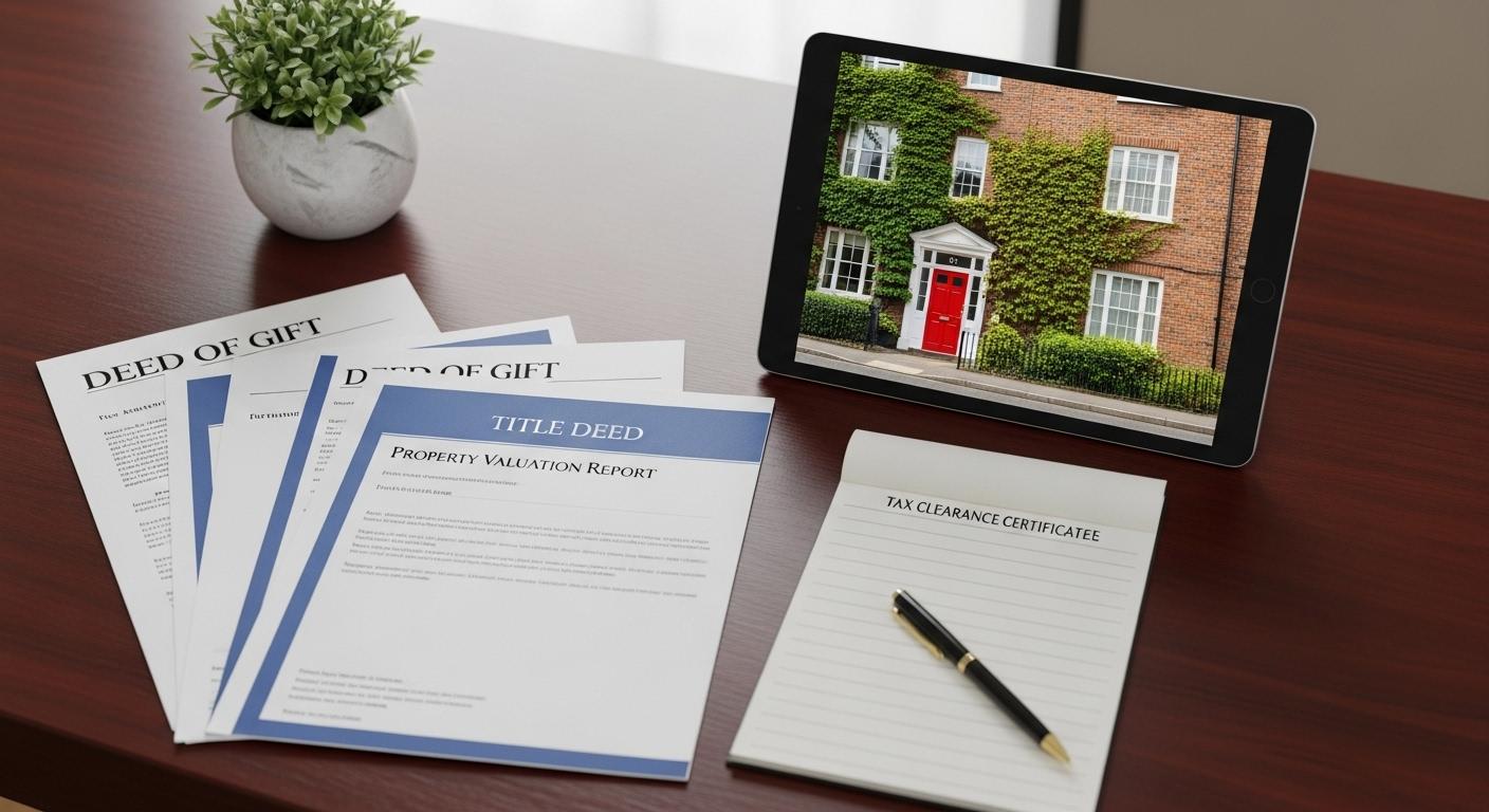 아파트 증여시 필요한 서류는 무엇인가요