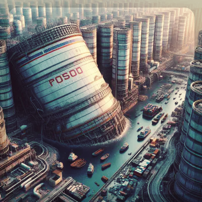 POSCO HOLDINGS: 외국계 자본 유출과 환율 상승 영향