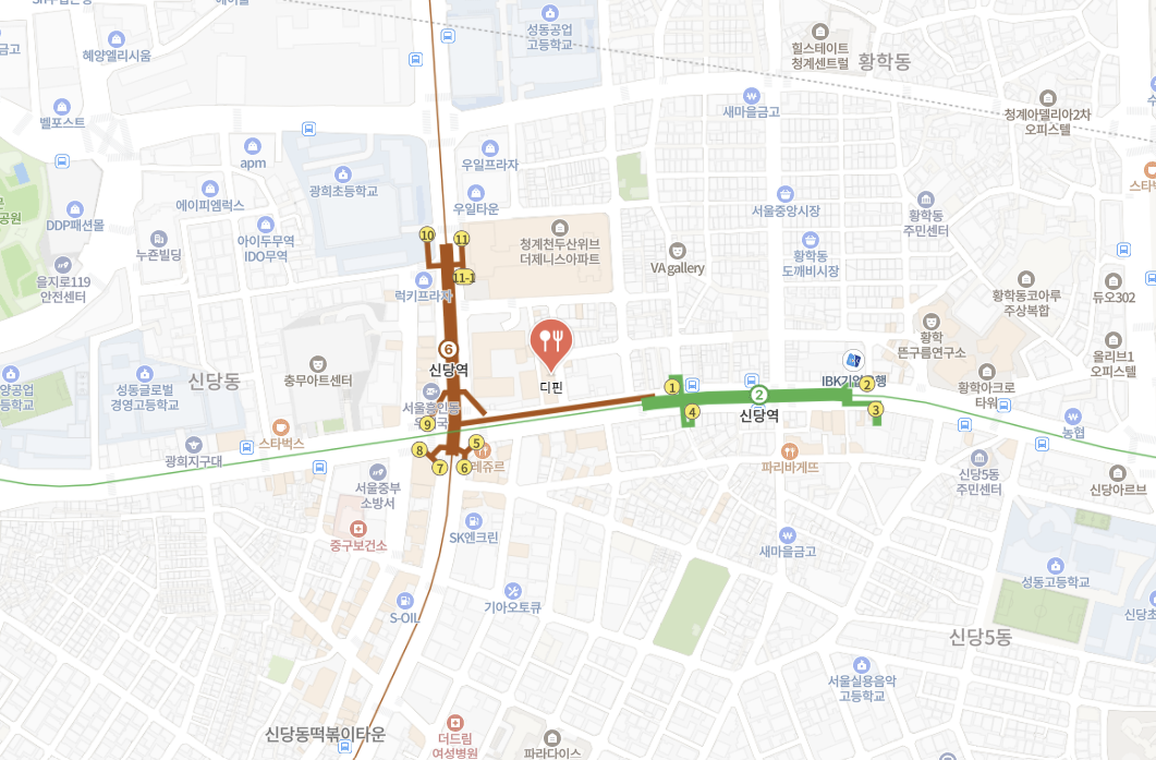 디핀-지도