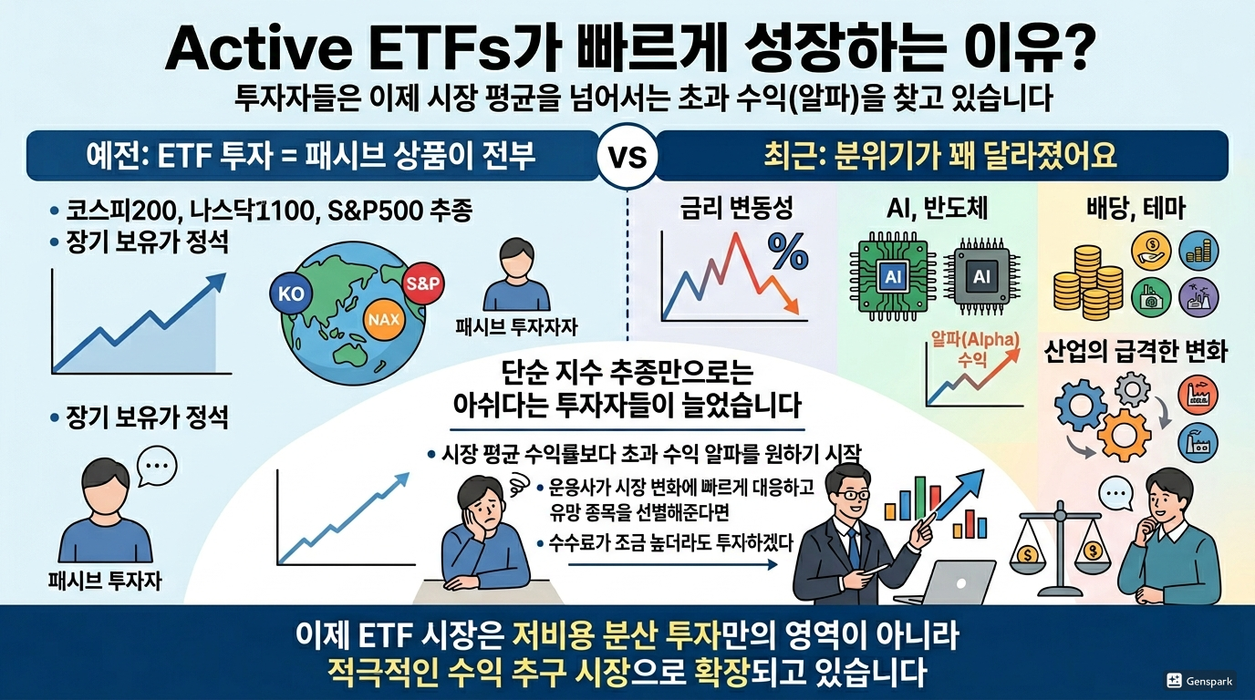 액티브 ETF가 급성장하는 이유