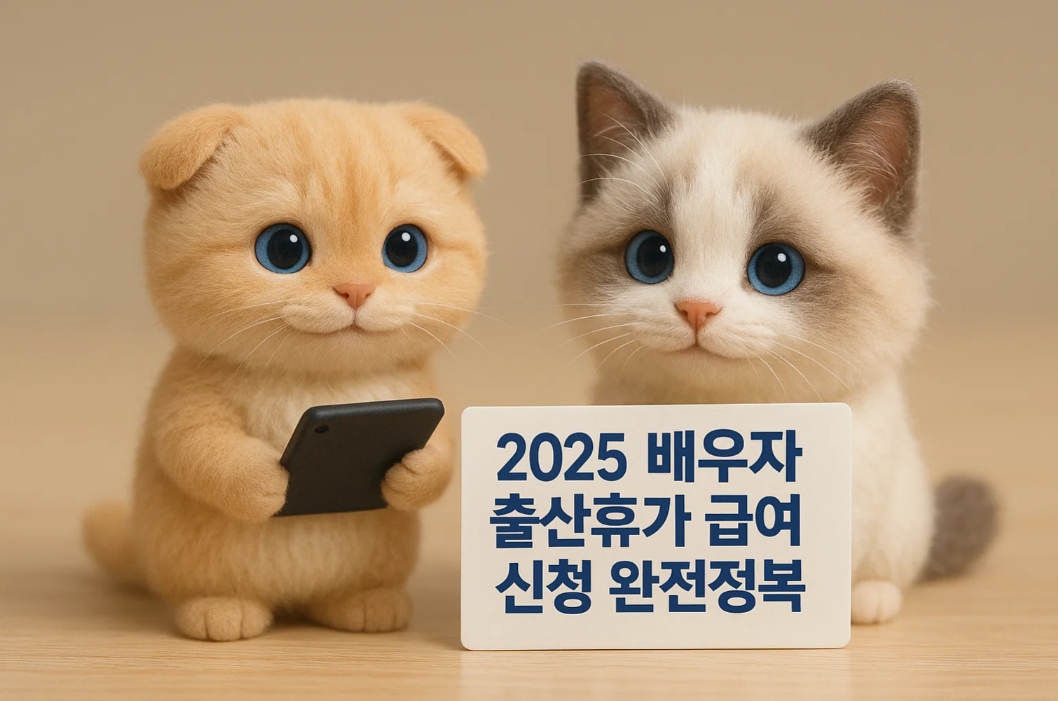 2025 배우자 출산휴가 급여 신청 완전정복