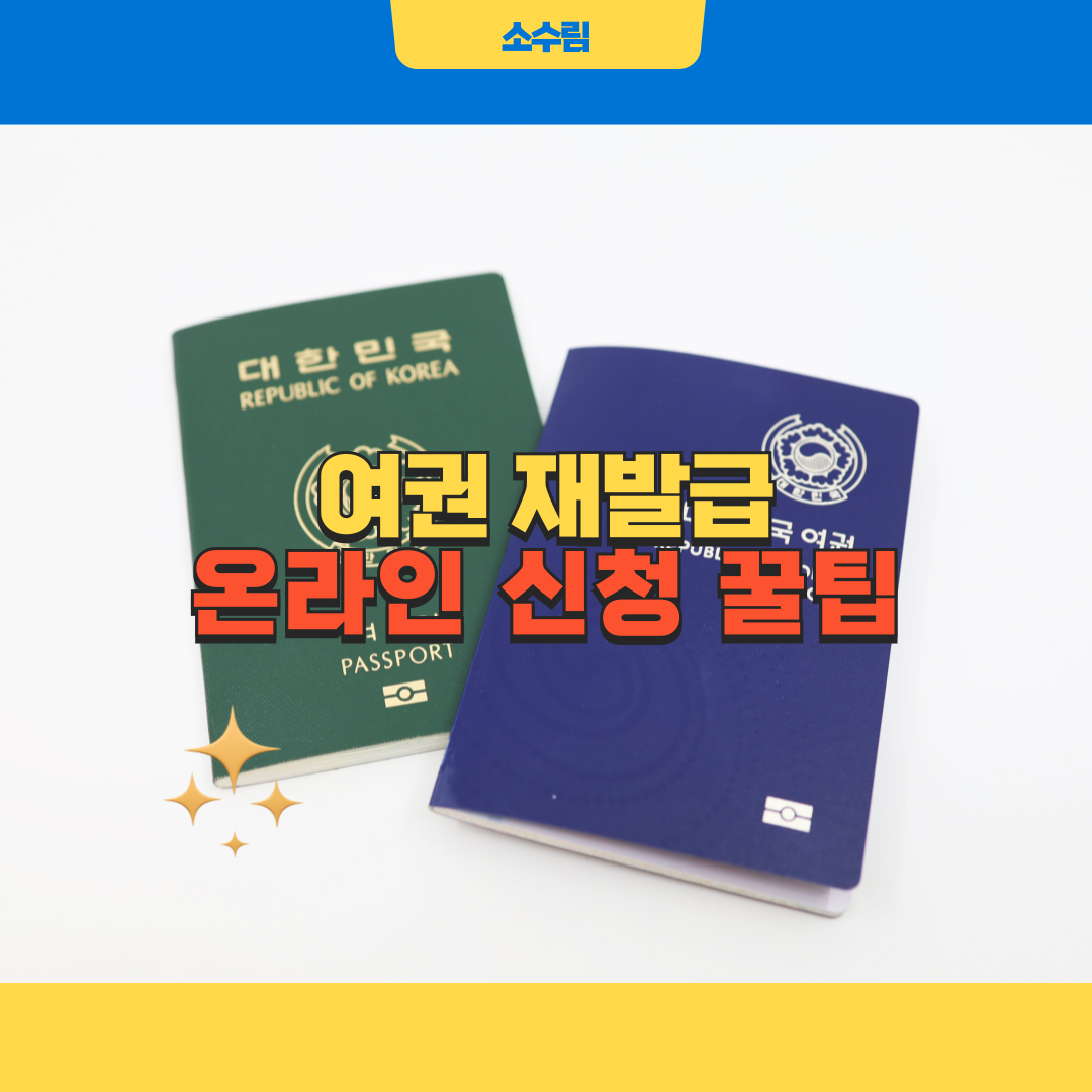 여권 재발급 온라인신청