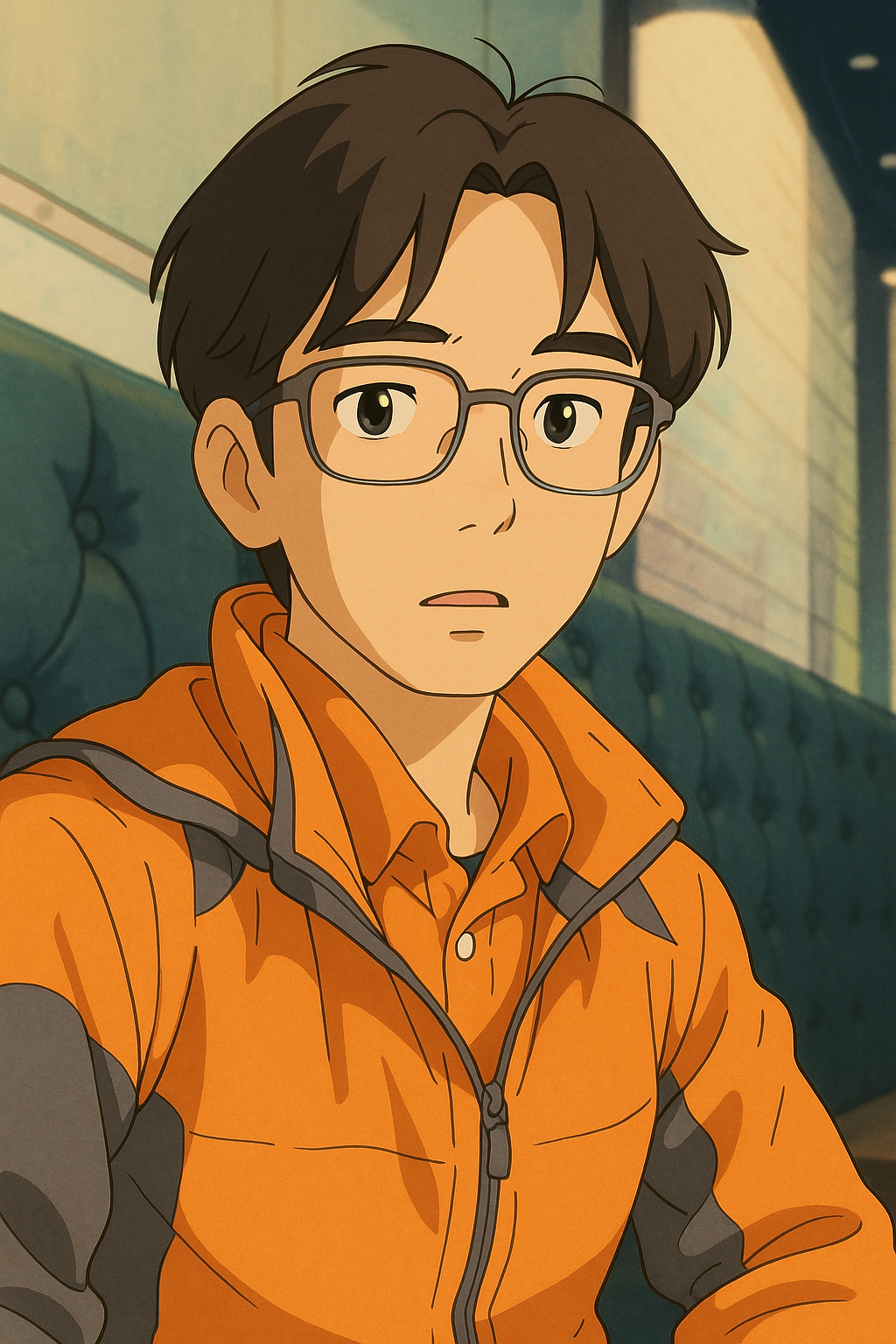 내 프사를 지브리 스타일로 변환