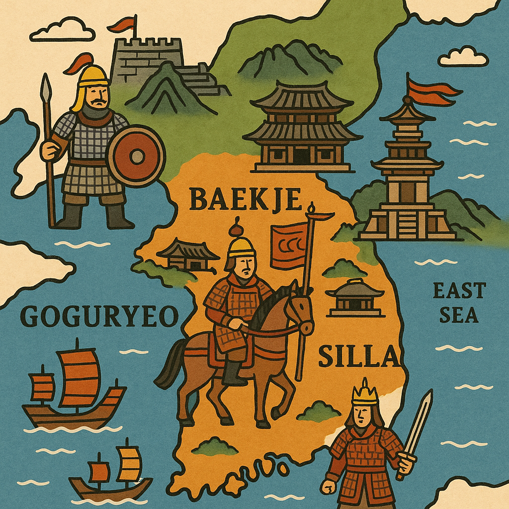 고구려&middot;백제&middot;신라의 차이점은 무엇인가요?