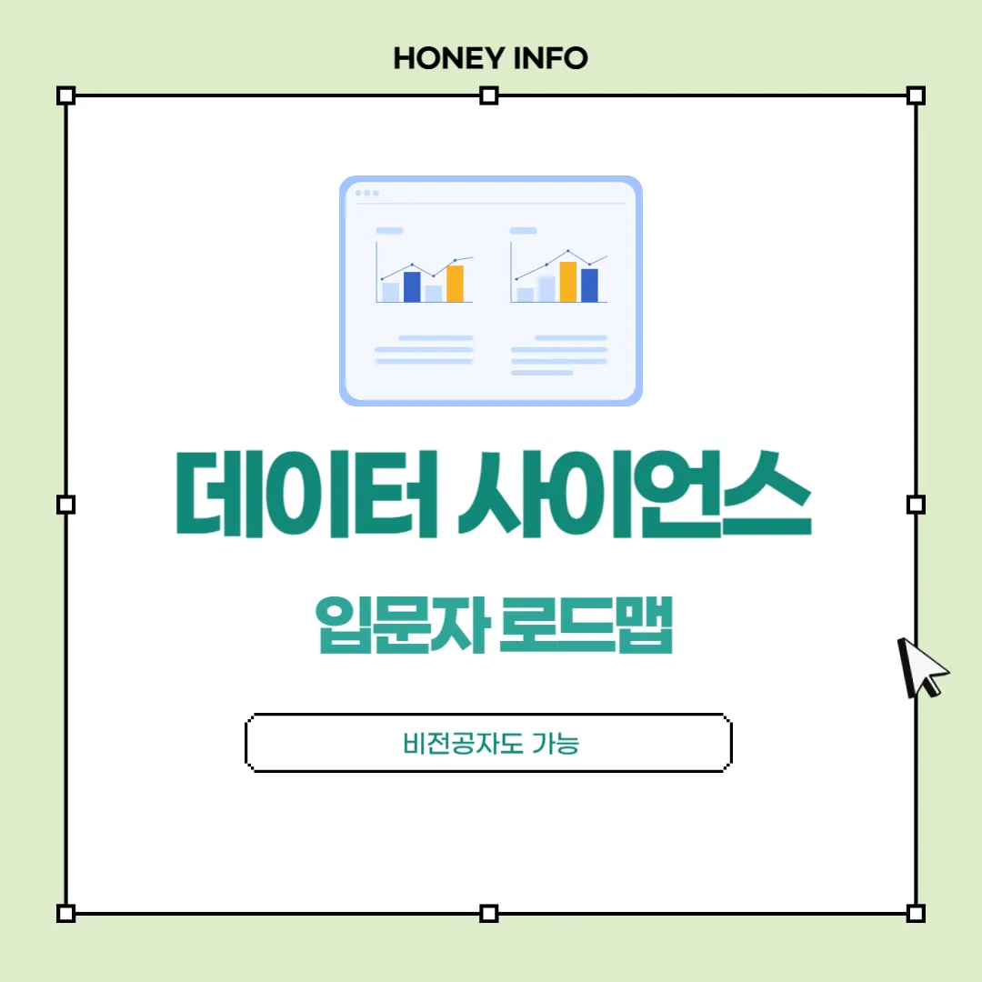 데이터 사이언스 입문자 로드맵, 비전공자도 가능