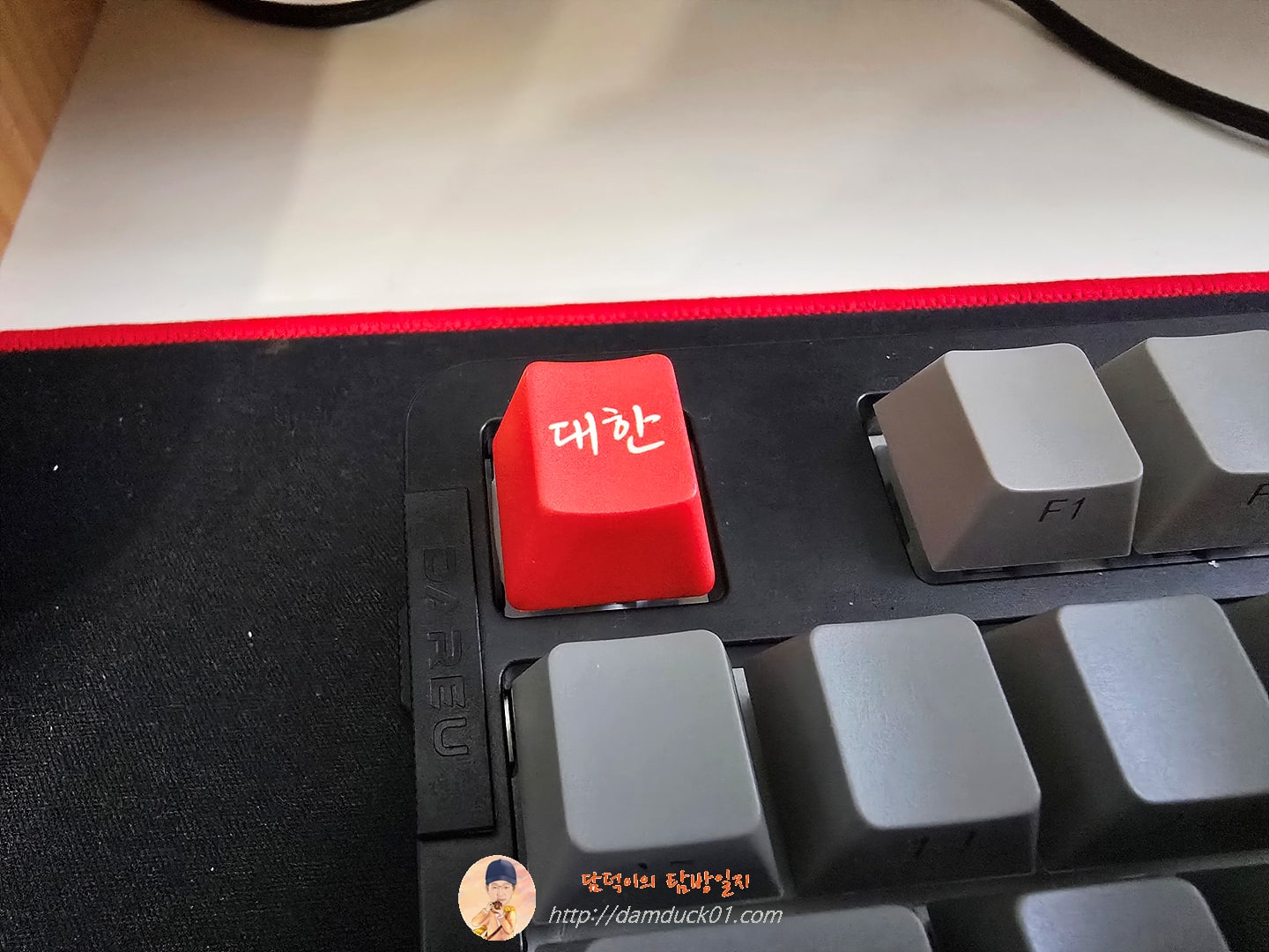 '대한' 포인트 키캡