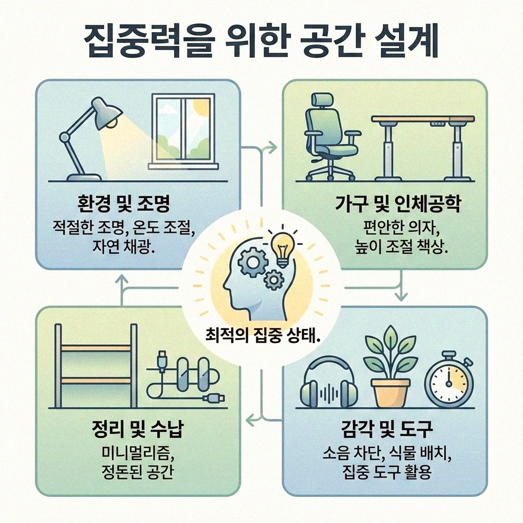 작업 집중력을 높이는 나만의 환경 만들기