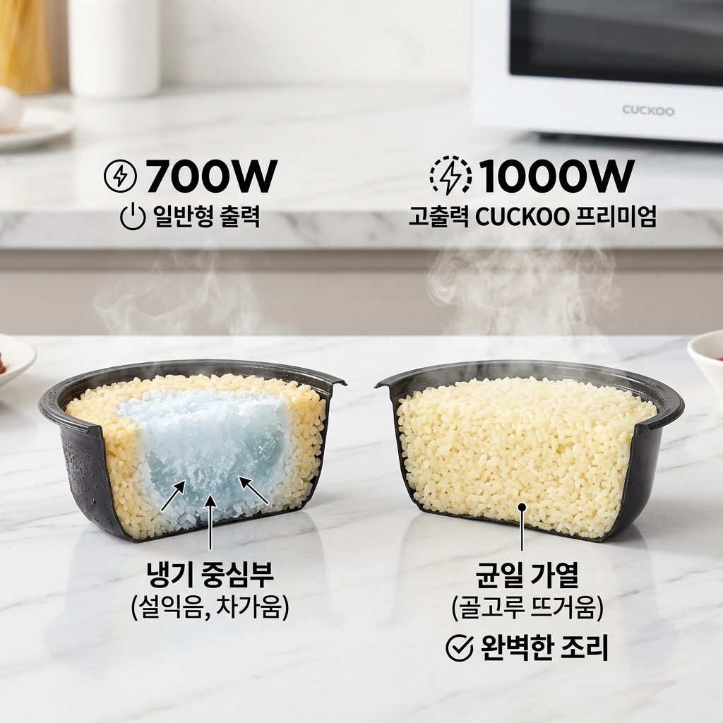 전자레인지 추천 20L 23L 용량 비교 실측