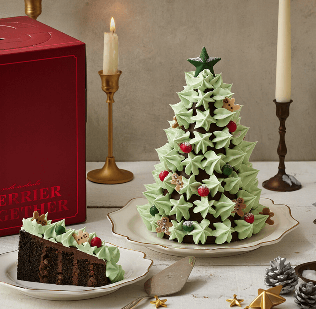 2024년 스타벅스 크리스마스 케이크 사전 예약