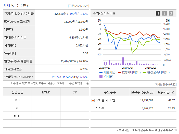 대한제강_기업개요