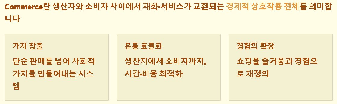 커머스 뜻