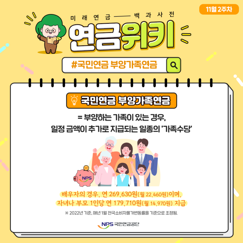 국민연금 부양가족연금 연 48만원? 자격부터 신청까지 총정리