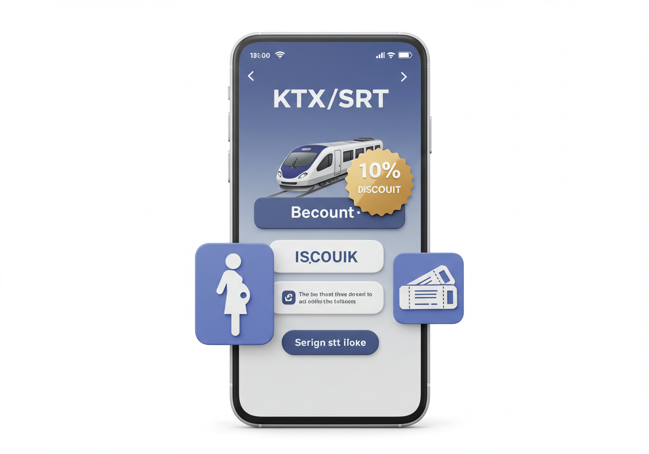 임산부 KTX와 SRT 할인 혜택, 똑똑하게 이용하기