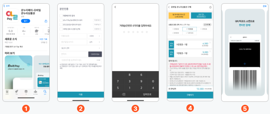 모바일 온누리 상품권