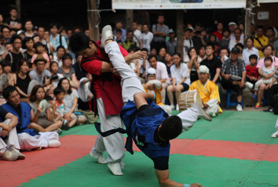 마을 공동체와 태껸의 역할