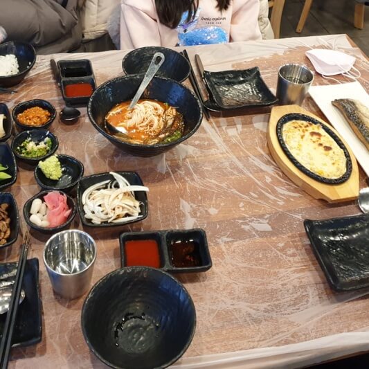 제주도 한달살기 4인가족 여행 저녁 맛집 다퍼주는횟집