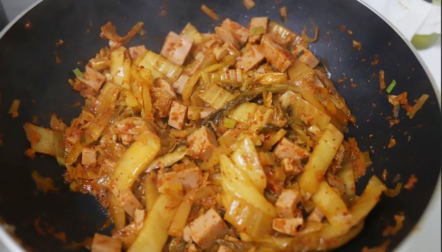 김치 볶기