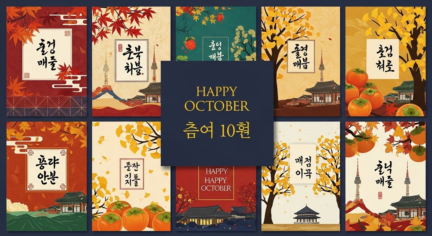 10월 가을 인사말 모음