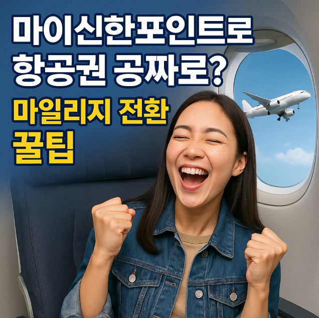 신한포인트 항공권 전환