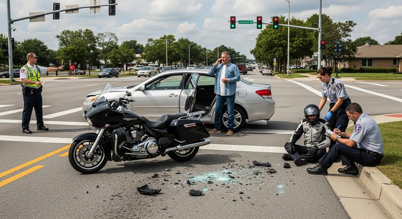 운전자보험 오토바이 사고 보상